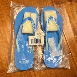 Hollister Co. Classic Rubber flip flops NWT